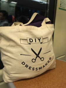 Just a small bag of goodies on the train home